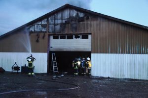 Brand i landejendom