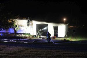 Havde lige lavet svejsearbejde på bilen – så brød den i brand