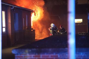 Brand i bageri