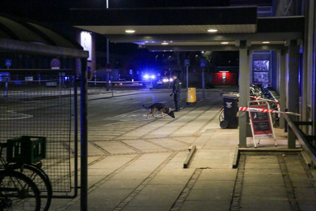Politi på Holbæk Station
