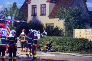 Voldsom brand er måske påsat