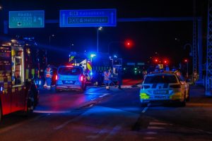 Færdselsuheld på Roskildevej