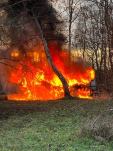 Politiets mistanke: Brande i campingvogne var påsatte