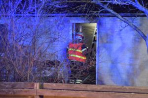 Mand omkommet i brand