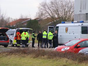 EOD i aktion efter fund af genstand