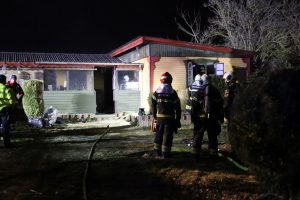 Brand i villa