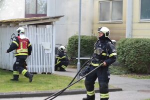 Brand i boligejendom var måske påsat
