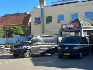 Brand i Kvickly