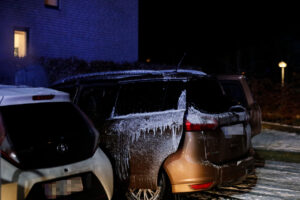 Brand i bil