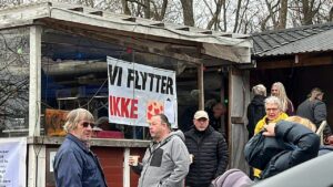 Beboerne på Corona Camping flytter ikke