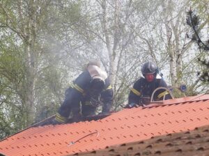 Brand i sommerhus