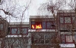 Brand i lejlighed