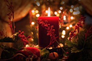 Juledekoration startede brand