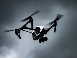 Mystik: Droner spottet over havn