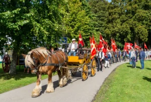Høstmarked som i gamle dage i Oplevelsescenter Nyvang