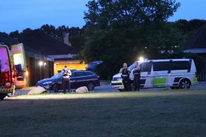 Ung mand stukket med kniv