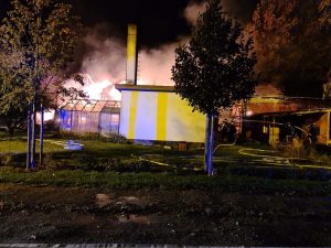 Rykkede ud til gårdbrand