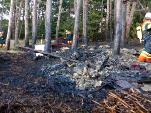 Naturbrand på Orø