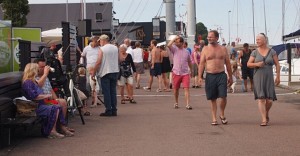 Sol over Vedbæk Havnedag
