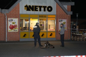 Røveri mod Netto-butik i Holbæk