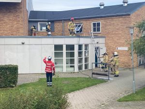 Brand på skole