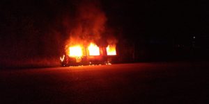 Brand i container