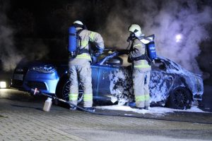 Audi i flammer