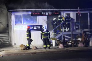 Brand i bygning