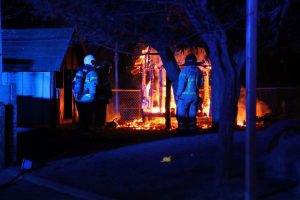 Brand på skole