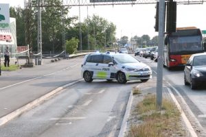 Politiet spærrede Motorring 3 efter muligt stenkast