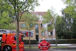 Brand i soveværelse