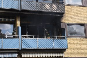 Brand i lejlighed