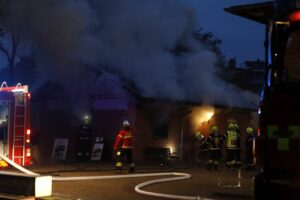 Brand på toilet