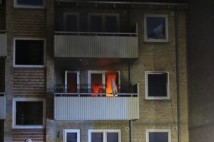 Brand i lejlighed