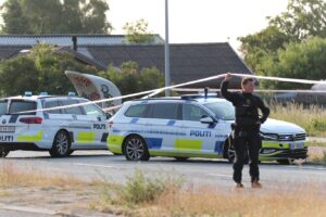Politiet affyrede skud under biljagt