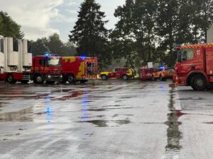 Brand i kagefabrik