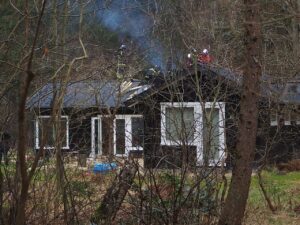 Brand i sommerhus