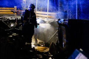 Brand i containere