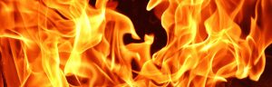 Stor udrykning: Brand på Bakken