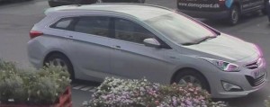 Politiet efterlyser sølvgrå Hyundai