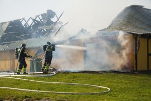 Gårdbrand ved Kirke Hyllinge