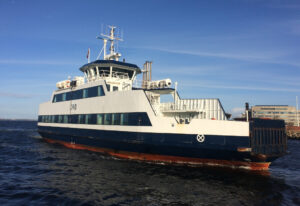 Ø må undvære færge i påsken
